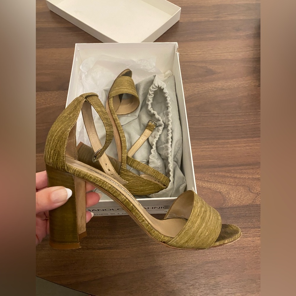 Manolo Blahnik Heel Sandals
